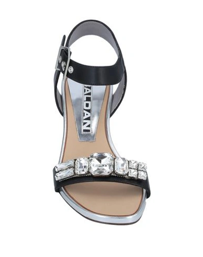 Shop Baldan Sandals In Black