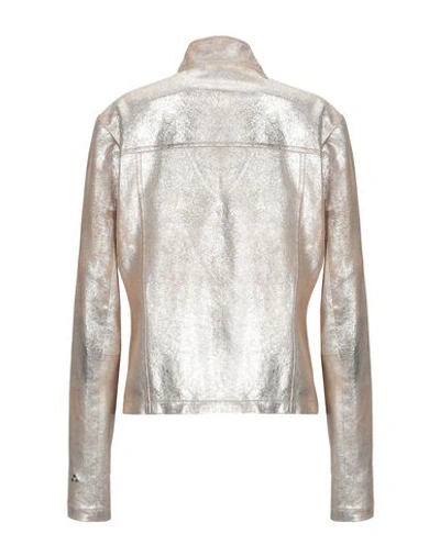 Peuterey Biker Jacket In Platinum