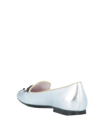 Tod's Loafers In Silver