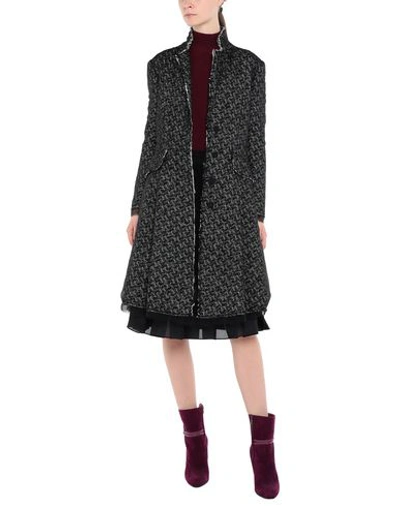 Shop Giambattista Valli Coat In Black