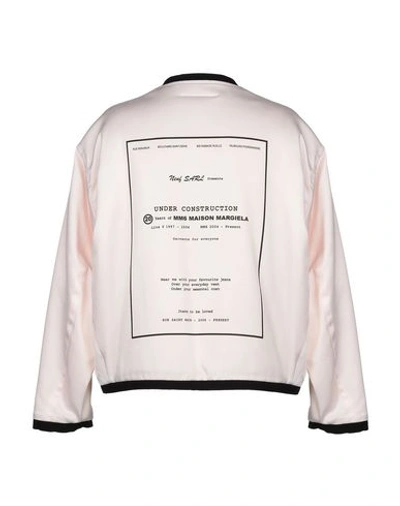 Shop Mm6 Maison Margiela Jacket In Light Pink
