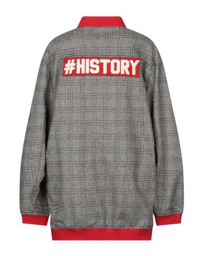 Shop History Repeats Coat In Grey