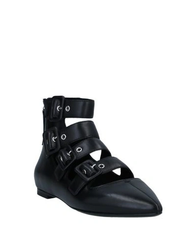 Shop Ash Woman Ballet Flats Black Size 6 Soft Leather