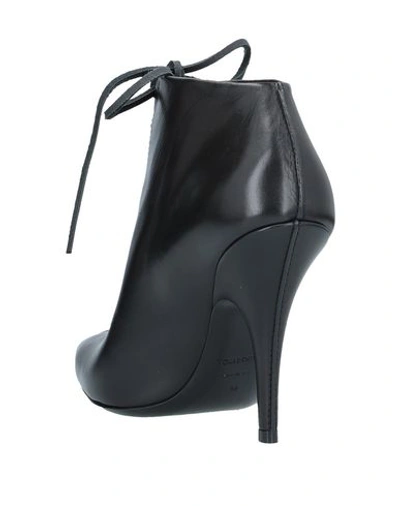 Shop Tom Ford Ankle Boots In Black