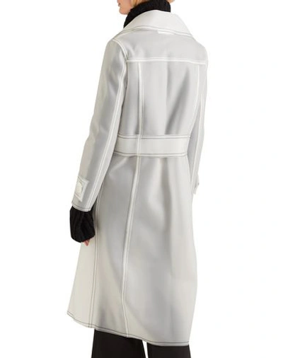 Shop Wanda Nylon Full-length Jacket In Ivory