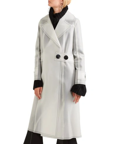 Shop Wanda Nylon Full-length Jacket In Ivory