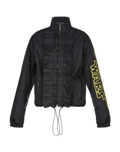 Shop Moschino Woman Jacket Black Size 6 Polyamide, Acetate