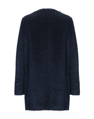 Shop Alessandro Dell'acqua Coat In Dark Blue