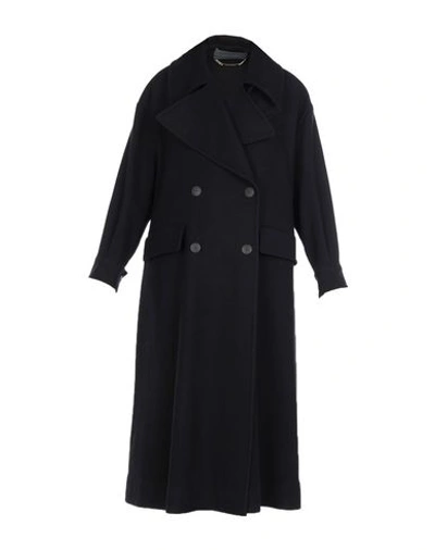 Shop Alberta Ferretti Coats In Black