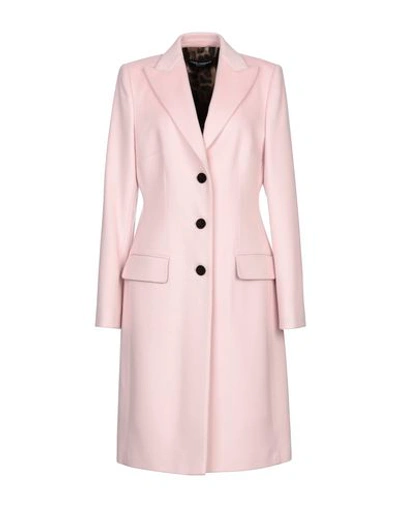 Shop Dolce & Gabbana Coats In Pink