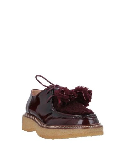 Tod's Lace-up Shoes In Red