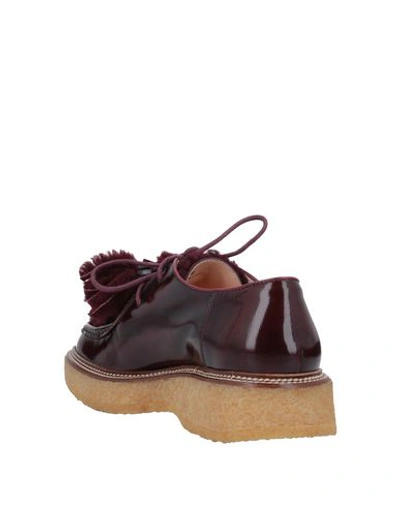 Tod's Lace-up Shoes In Red