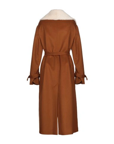 Shop Tela Coat In Brown