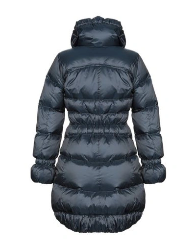 Shop Geospirit Down Jackets In Dark Blue