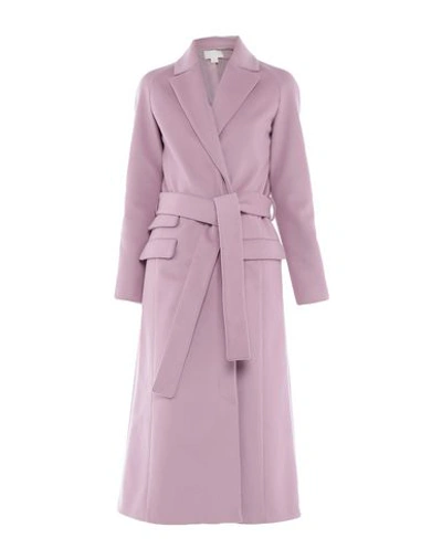 Shop Antonio Berardi Coats In Lilac