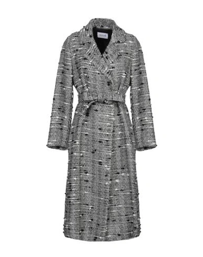 Shop Aglini Coats In Grey