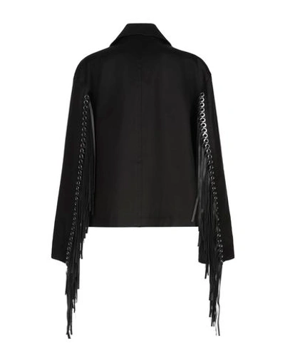 Shop Alexander Wang Woman Jacket Black Size S Cotton