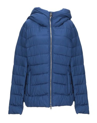 Shop Invicta Down Jackets In Blue