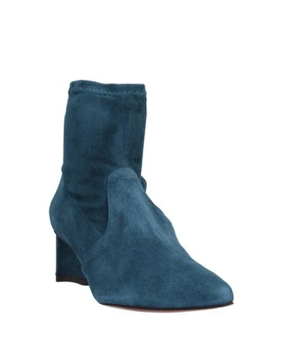 Shop Clergerie Ankle Boot In Deep Jade