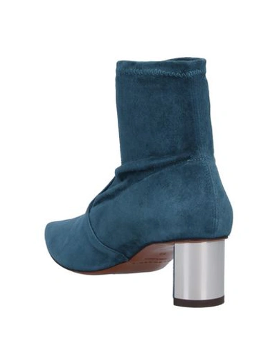 Shop Clergerie Ankle Boot In Deep Jade