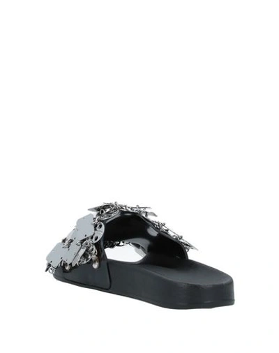 Shop Paco Rabanne Sandals In Silver