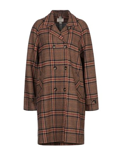 Shop Diega Coat In Camel