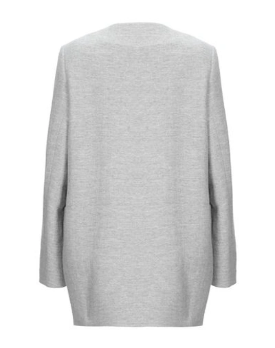 Shop Pauw Coat In Light Grey