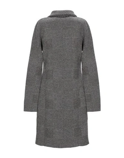 Shop Anneclaire Full-length Jacket In Grey