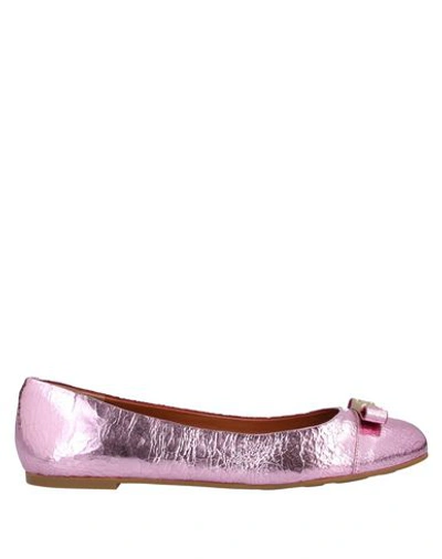 Shop Marc By Marc Jacobs Ballet Flats In Pink