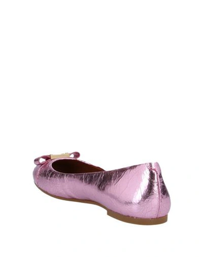 Shop Marc By Marc Jacobs Ballet Flats In Pink