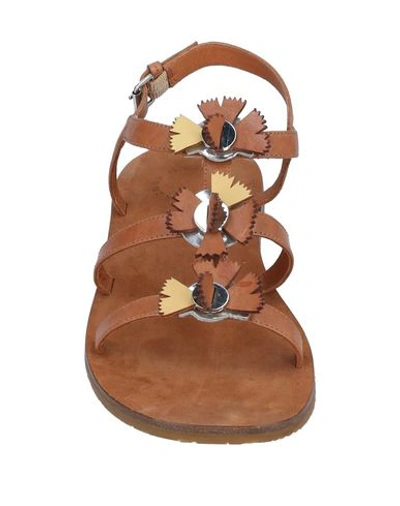 Shop Marc By Marc Jacobs Sandals In Tan