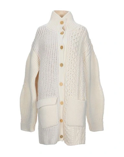 Shop Chloé Cardigans In Ivory