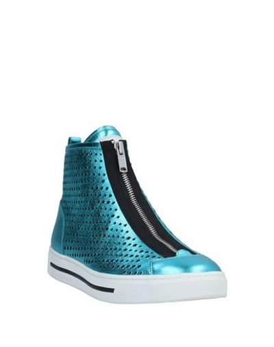 Shop Marc By Marc Jacobs Sneakers In Azure