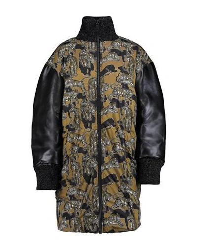 Shop Just Cavalli Down Jacket In Military Green