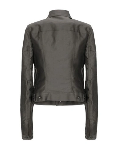 Shop Rick Owens Drkshdw Jacket In Grey