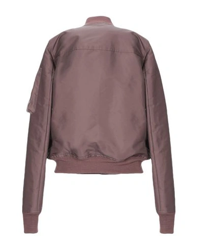 Shop Rick Owens Bomber In Cocoa