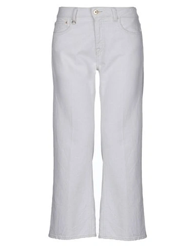 Shop Cycle Woman Jeans Ivory Size 30 Cotton, Linen In White