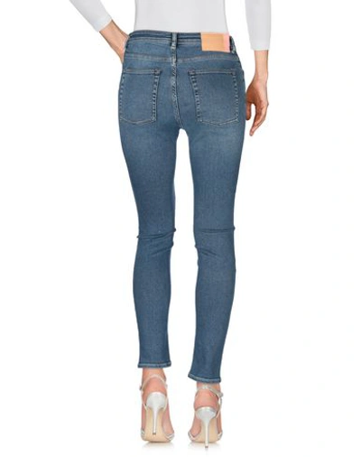 Acne Studios Denim Pants In Blue
