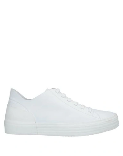 Shop Del Carlo Woman Sneakers White Size 6 Soft Leather