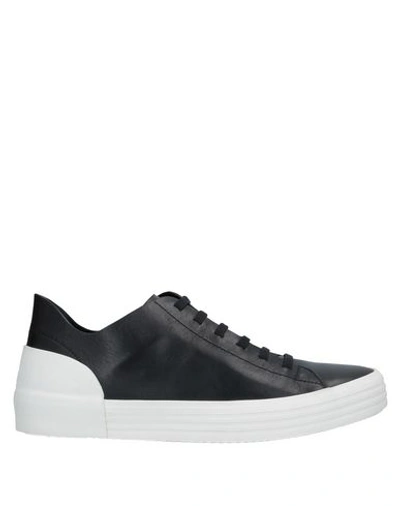 Shop Del Carlo Woman Sneakers Black Size 6 Soft Leather
