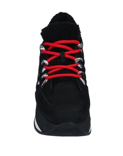 Hogan Platform Sneakers In Black