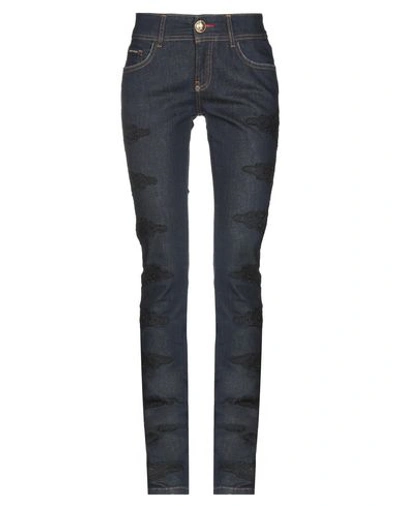 Shop Philipp Plein Jeans In Blue