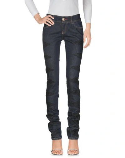 Shop Philipp Plein Jeans In Blue