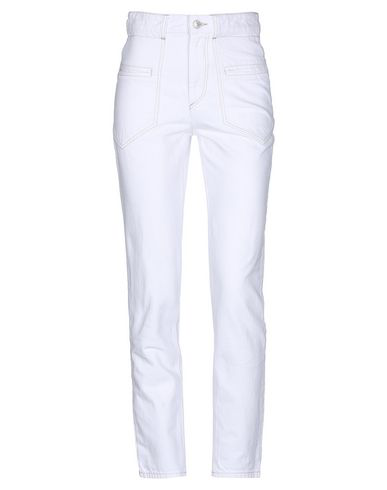 Isabel Marant Denim Pants In White | ModeSens