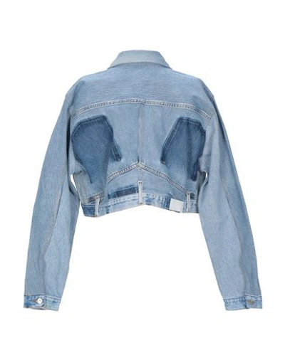 Shop Re/done By Levi's Denim Jacket In Blue