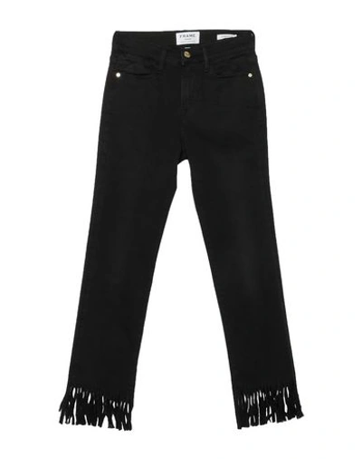 Shop Frame Woman Jeans Black Size 30 Cotton, Modal, Polyester, Elastane