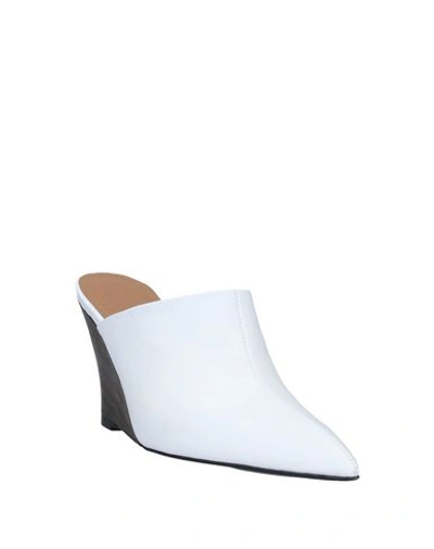 Shop Flattered Mules & Clogs In White
