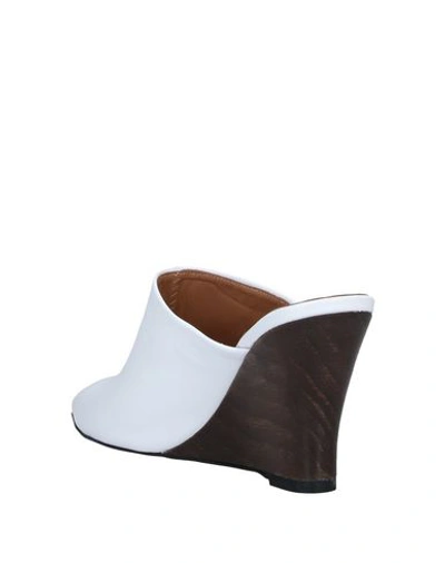 Shop Flattered Mules & Clogs In White
