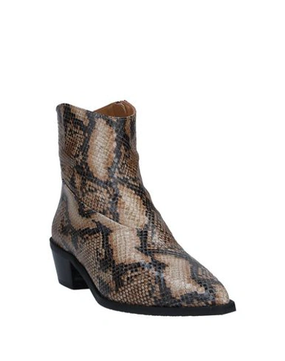 Shop Flattered Ankle Boot In Sand