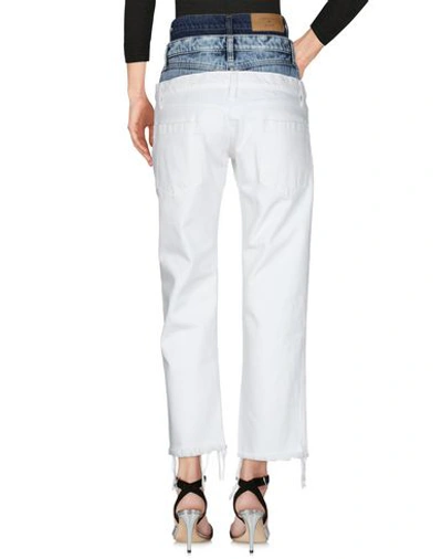 Shop Natasha Zinko Jeans In White